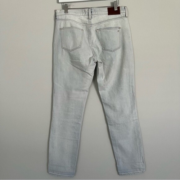 Madewell Slim Boyjean: Patched Up Edition in Georgia Wash, Y2K, Size 26 NWOT - Picture 5 of 12